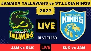 CPL Live | JAM Vs SLK | Jamaica Tallawahs Vs St Lucia Kings Live | CPL2023 LIVE. #cpl2023 #jamvsslk
