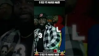 O RED ‼️ NOT HOLDING BACK! 😨 GOING INSANE IN THE GARDEN! #hiphop #battlerap #rap
