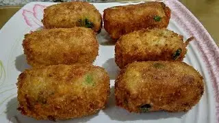 Chicken Noodles Croquettes Recipe | Kids Special Lunch Box Recipe | Spoon of taste