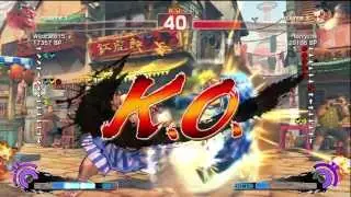 Wildcat815 [Hakan] vs terrychk [Honda] SSF4 Japanese Online Ranked Matches - TRUE-HD