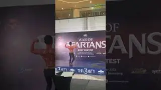 INDIVIDUAL POSE JUNIOR MEN FITNESS || WAR OF SPARTANS BODY CONTEST 2023 || TENTREM MALL