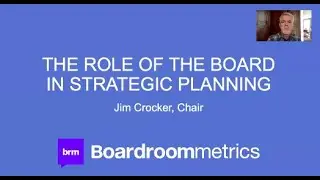 Strategic Planning for Boards of Directors - Webinar Recording