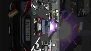 Fire Car New Showroom | Cybertruck Fire Damage 😱 #Shorts #cargame #automobile