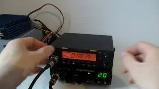 Луч и балконная рамка на сиби. CB long wire ws loop ant.