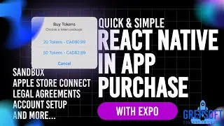 Quick & Easy React Native In app purchase