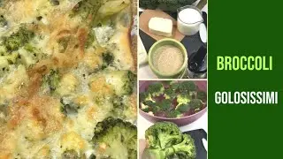 Broccoli al forno filanti e dorati &ndash; Ricetta facile e veloce