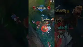 Insane Katarina Combo 1v9 Outplay [Katevolved Shorts]