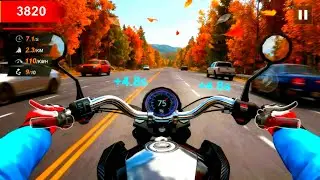 INSANE 3D Motorcycle Racing - High Speed Highway Rider[Android Gameplay]