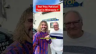 Dad Tries Pakistani Food For First Time 🇵🇰