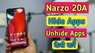 Realme Narzo 20a Hide & Unhide Apps , How To Hide Apps in Realme Narzo 20a