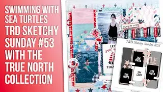 TRD Sketchy Sunday #53 | Swimming With Sea Turtles using the True North Collection!