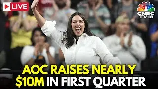 USA LIVE: 'Trump is a Criminal' AOC Gives Scathing Speech in Bakersfield | Bernie Sanders | N18G