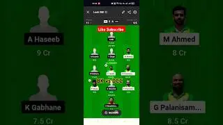 BK vs DCC|BK vs DCC Dream 11 Prediction|BK vs DCC Dream11 Team|BK vs DCC Match 42nd ECS T10 Hungary