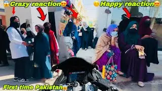 College girls crazy reaction on superbike😍|| public reaction on superbike || superbike reaction😱