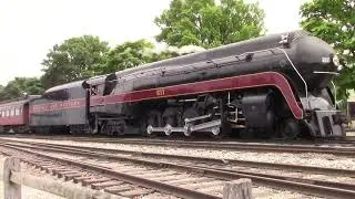 N&W J 611 - Arriving at Strasburg Station/Strasburg Rail Road, PA - May 29, 2023