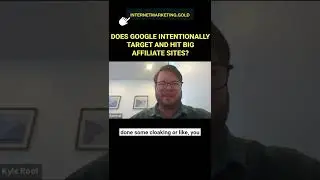 Affiliate sites: Does Google intentionally target and hit big affiliate sites? #SEO #shorts
