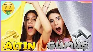 Balondan Ne &Ccedil;ıkarsa Slime Challenge Altın vs G&uuml;m&uuml;ş Slaym Dila Kent