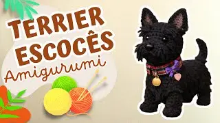 🌟🧶 TERRIER ESCOCES AMIGURUMI | 🐶 CROCHET SCOTTISH TERRIER | PERRO TERRIER ESCOCES | PERRITO | DOG