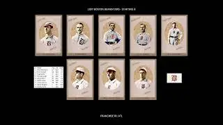 1897 Boston Beaneaters Yearbook (Parlormuse's Asleep In The Deep)