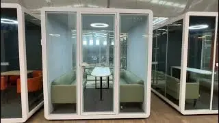 soundproof booth, meeting pod, silence booth, office booth, meeting pods, telephone booth