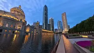 Boston - Christian Science Plaza and Reflecting Pool