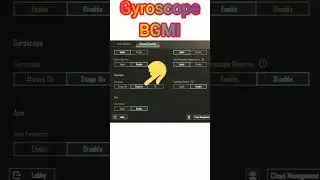 BATTLEGAROUNDS MOBILE INDIA ME GYROSCOPE KAISE ON KARE || HOW TO USE GYROSCOPE IN BGMI #shorts 🔥🔥