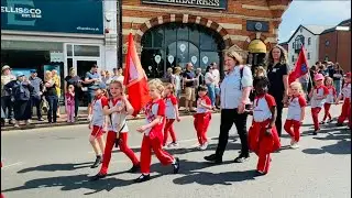 🇵🇭Rainbows Girl Guilding St George Day Parade UK🇬🇧