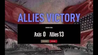 Axis & Allies 1942 - Single Player as Allies vs Axis (PC)