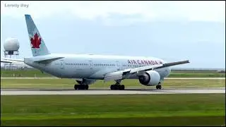 Air Canada - Boeing 787 333ER from London - YVR Airport 4K