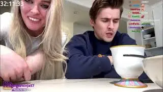 Ludwig and qt share a cute moment
