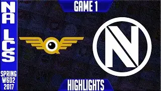 Fly Quest vs Team Envyus Highlights Game 1 - NA LCS W6D2 Spring 2017 - FLY vs NV G1