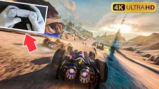 PS5 Gameplay ❯ Rollcage Remake? IT'S AWESOME! + DualSense Handcam ❯ 4K 60fps HDR