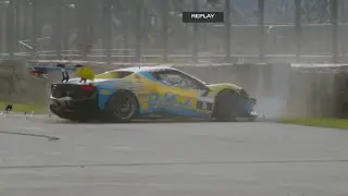 Ferrari Challenge UK 2025 | Silverstone Race 1 | Big Crash 