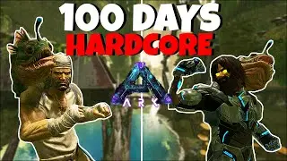 I Survived 100 Days in Hardcore on ARK'S HARDEST DLC! [Aberration] | Ark: Survival Evolved