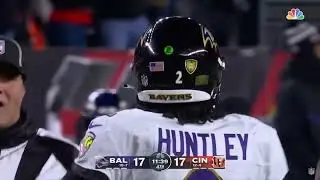 Sam Hubbard 98yd scoop and score vs Ravens 1-15-23 radio call
