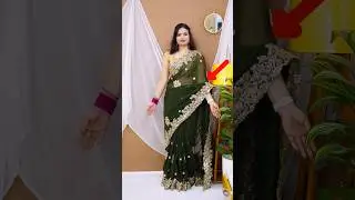 Open Pallu Tutorial, Tips ✅ #beautynstyle #sareedraping