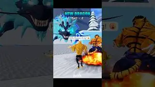 BloxFruits Ember Dragon Vs Dragon King 👑 #bloxfruits #roblox