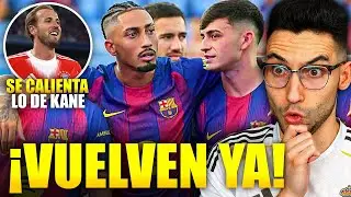 🚨&iexcl;PEDRI, RAPHINHA y JOAN GARCIA VUELVEN TRAS EL PAR&Oacute;N! OBJETIVO HARRY KANE 2026