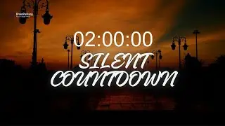 2 Hours Silent Pomodoro ⏳ Deep Focus Countdown for Study & Work