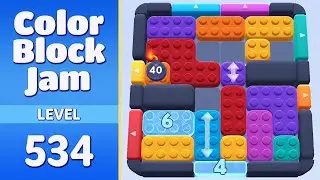 Color Block Jam Level 534 | Every Puzzle Solved! 🎯
