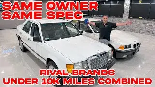 WHAT AN INCREDIBLE FIND! SAME SPEC, SAME OWNER, RIVAL BRANDS, UNDER 10k MILES COMBINED!