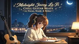 Midnight Jazzy Lo-Fi 🎸 Chill Guitar Beats for Focus, Study & Relax&rdquo;