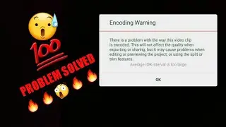 KINEMASTER ENCODING WARNING PROBLEM SOLVED//SKY 999 YT//