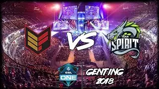Effect vs Spirit (BO3) | ESL One Genting 2018 | 1 карта