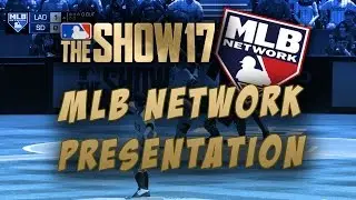 NEW MLB NETWORK PRESENTATION IN MLB THE SHOW 17!! HAROLD REYNOLDS & DAN PLESAC!
