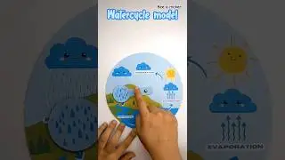 модель круговорота воды #круговоротводы #stemactivities #stemeducation