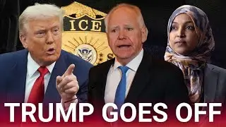 Trump accuses Tim Walz and Ilhan Omar of distracting from Minnesota fraud debacle