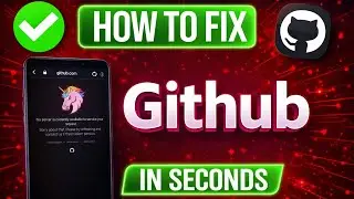 GitHub no server is currently available to service your request | Github website not working today