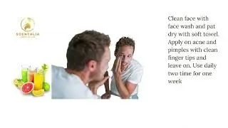 Clean face with face wash and pat dry with soft towel  Apply on acne and pimples with clean finger