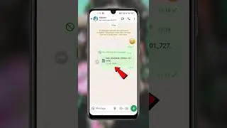 How to send WhatsApp photo as a document | How to send WhatsApp photo document by making it #shorts